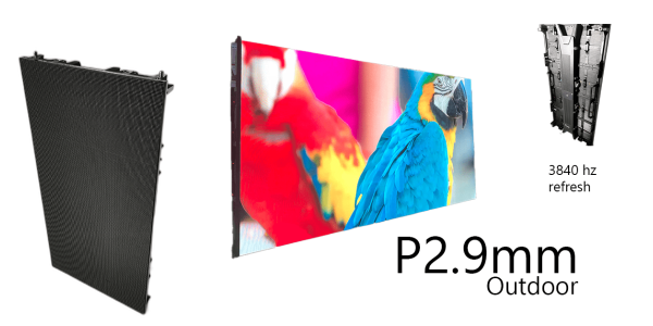 Video Led P2.9mm OUTDOOR 3840hz YI