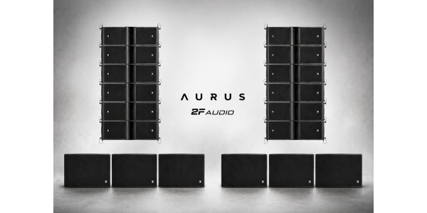 Sistema de som 2F AUDIO modelo AURUS Kit