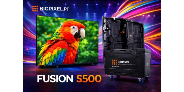 Vídeo Led P3.9 Outdoor Fusion S500