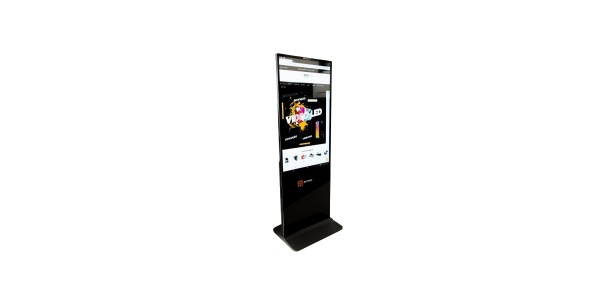 Ecrã Floor Standing Kiosk vertical 65"