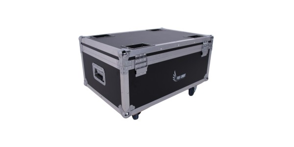 Flight case 6 em 1 – LED Moving Head Strobe 12+12
